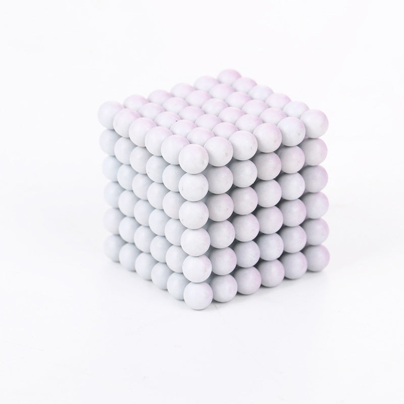 5mm216pcs Color Magnetic Ball Bucky Ball Magnetic Ball Magnetic Rubik's Cube Jigsaw Toy