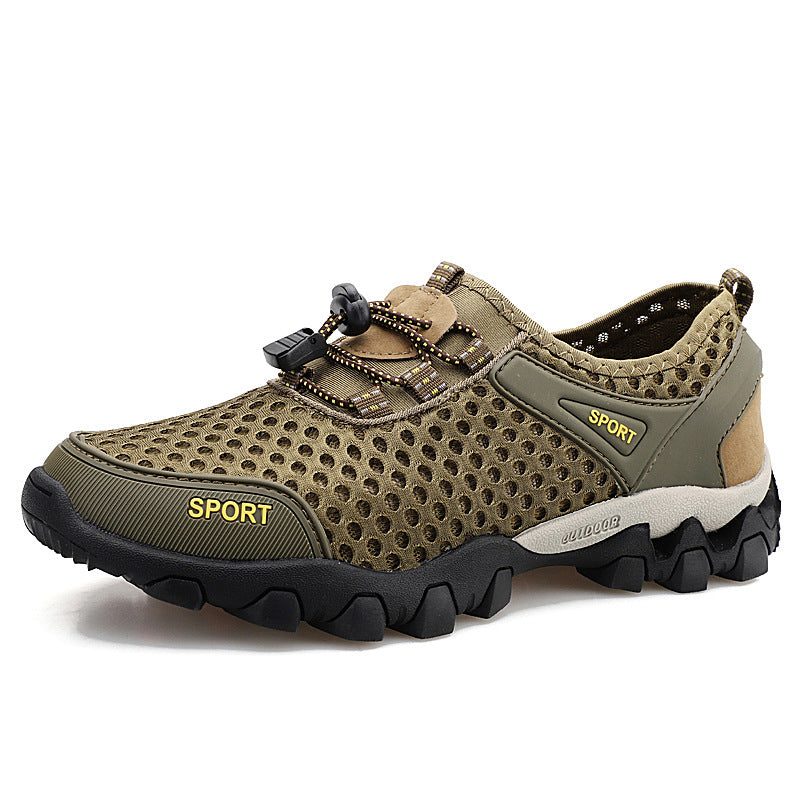 Mesh running outdoor sports casual men's shoes