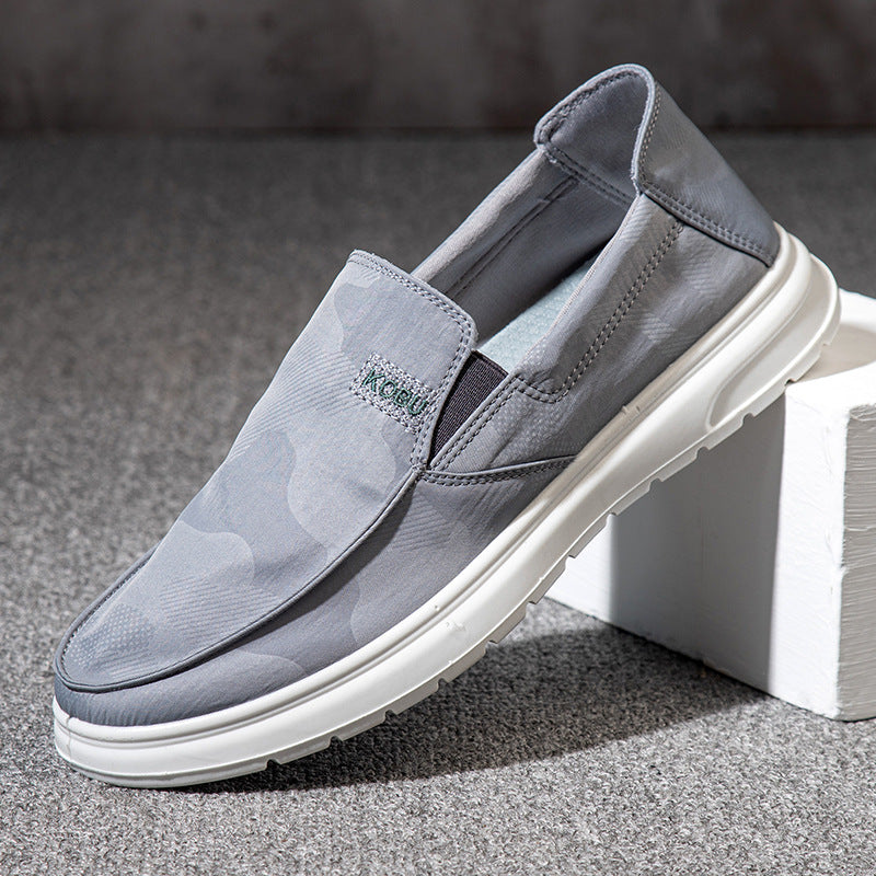 Men's Slip-On lightweight Soft Sole casual Canvas Shoes