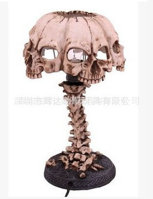 New creative skull table lamp home decoration desktop ornaments Halloween horror props