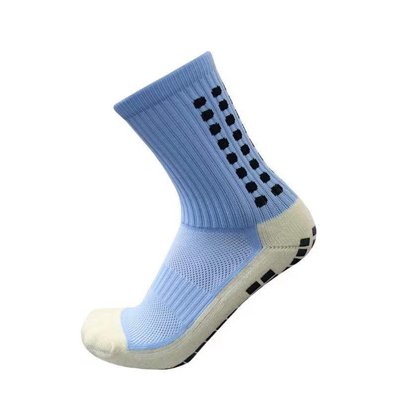 Professional basketball socks men's mid-tube silicone bottom non-slip training socks towel bottom breathable sweat-absorbing running socks football socks