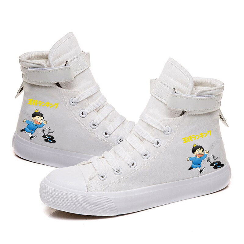 Cross-border New Velcro Canvas Porgy Prince Kak Anime Shoes