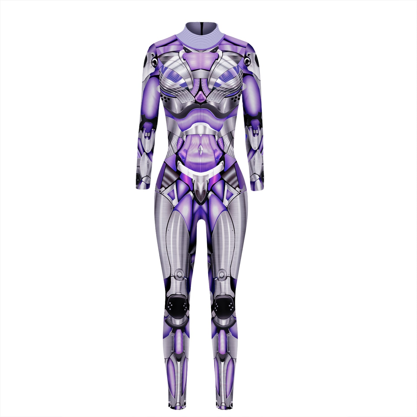 Halloween jumpsuit armor digital printing women's cosplay costume cosplay jumpsuit