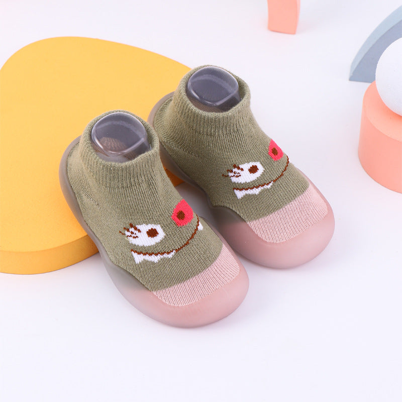 Baby shoes 1-3 years old children's breathable cotton socks shoes for children and infants indoor home soft-soled toddler shoes