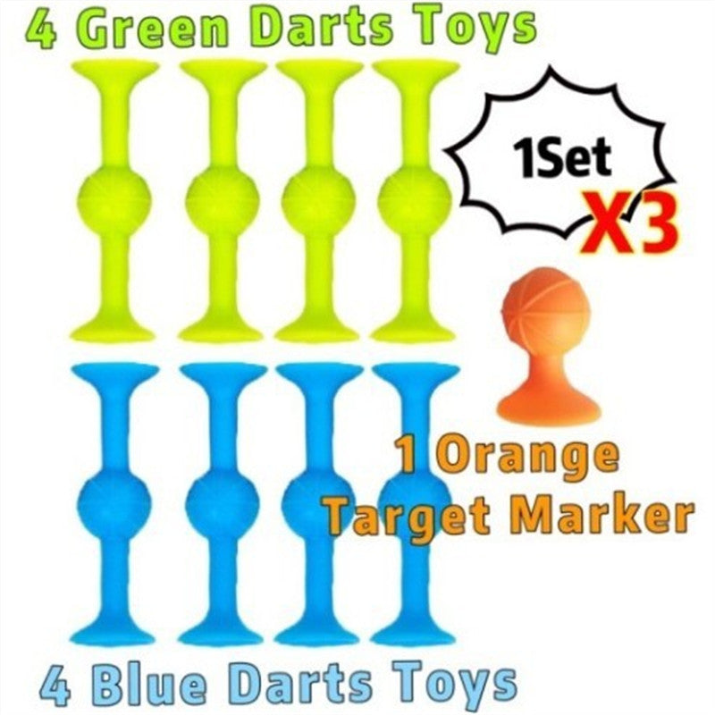 9 pieces of children's puzzles, changeable sticky music, interactive popular darts, soft toy blocks, sucking toys