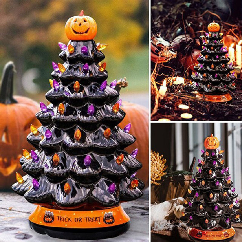 Halloween tree Halloween glowing decoration ornaments Halloween tree gifts