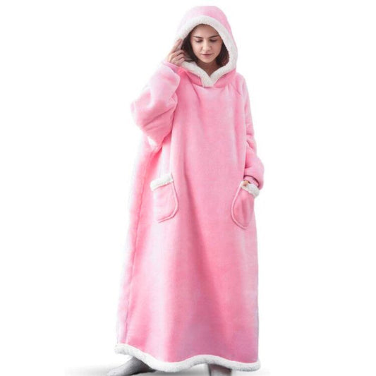 Blanket hooded pullover TV blanket pajamas sweater