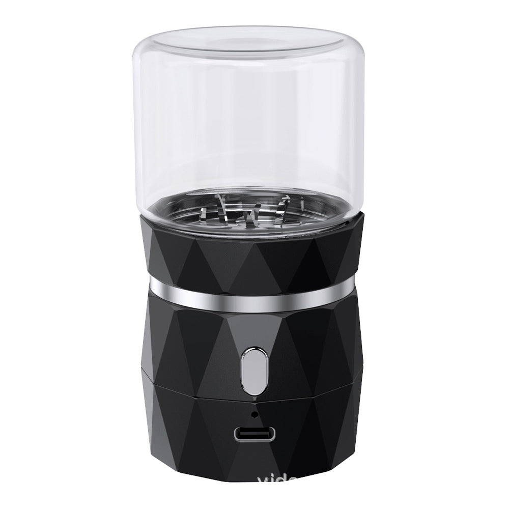 Mini electric smoke grinder 50mm portable storage exquisite and beautiful multi-functional electric grinder