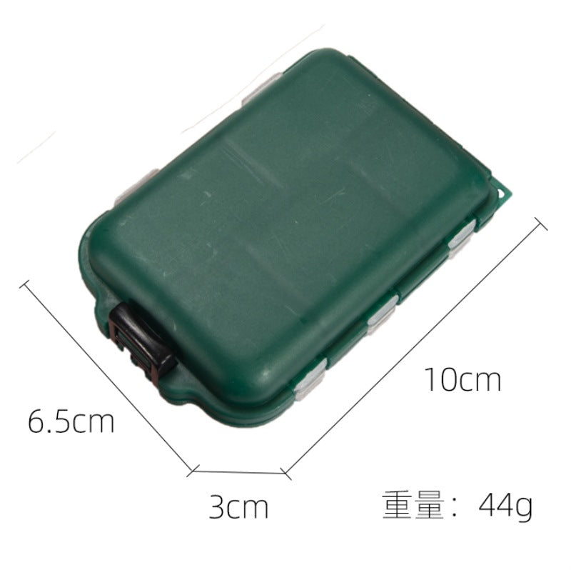 Cross-border fishing multi-purpose plastic storage box Luya fishing gear separation accessories box tool box fishing gear box