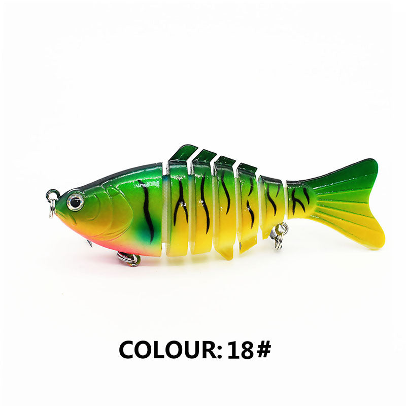 Luya Bait 10CM/15.7G Multi-section Fishing Bait Bionic Bait All Waters Fishing Bait Outdoor Fishing Supplies