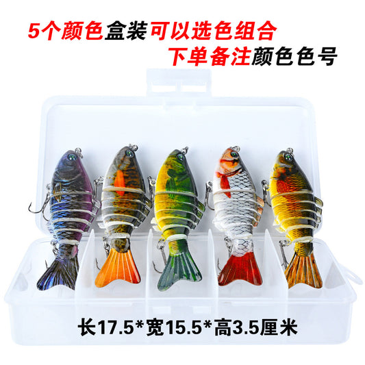 10cm lure plastic hard bait 15.5g with packaging 7 knots fish bionic bait