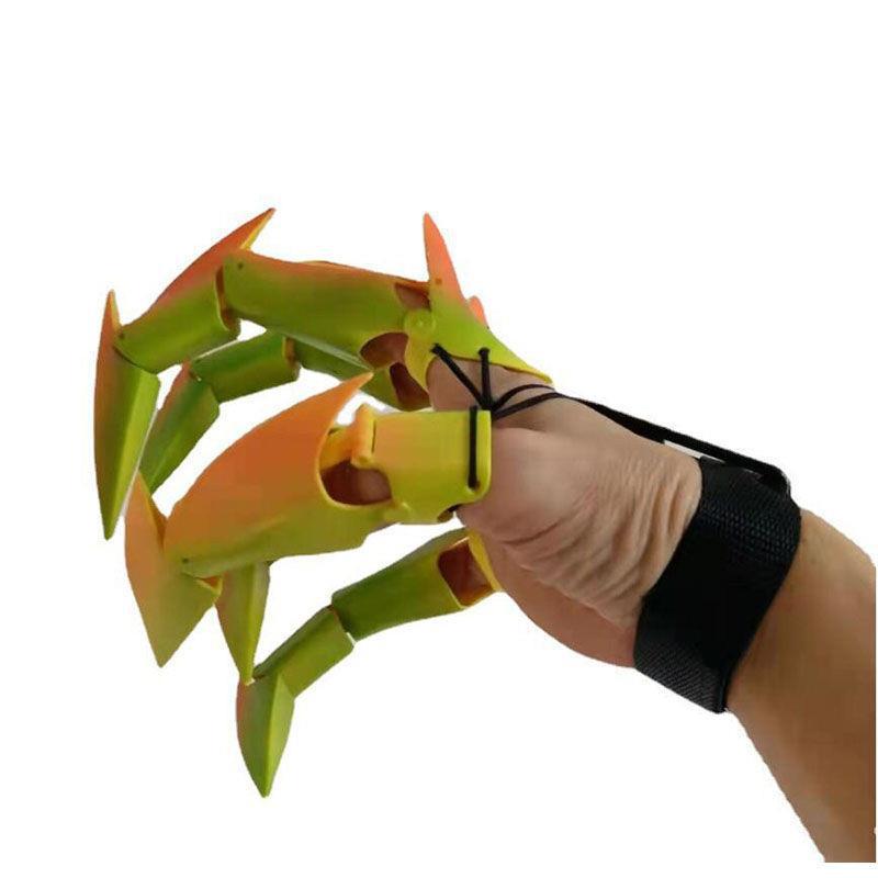 Halloween knuckles flexible ghost claw decoration supplies escape room role-playing horror ghost claw props