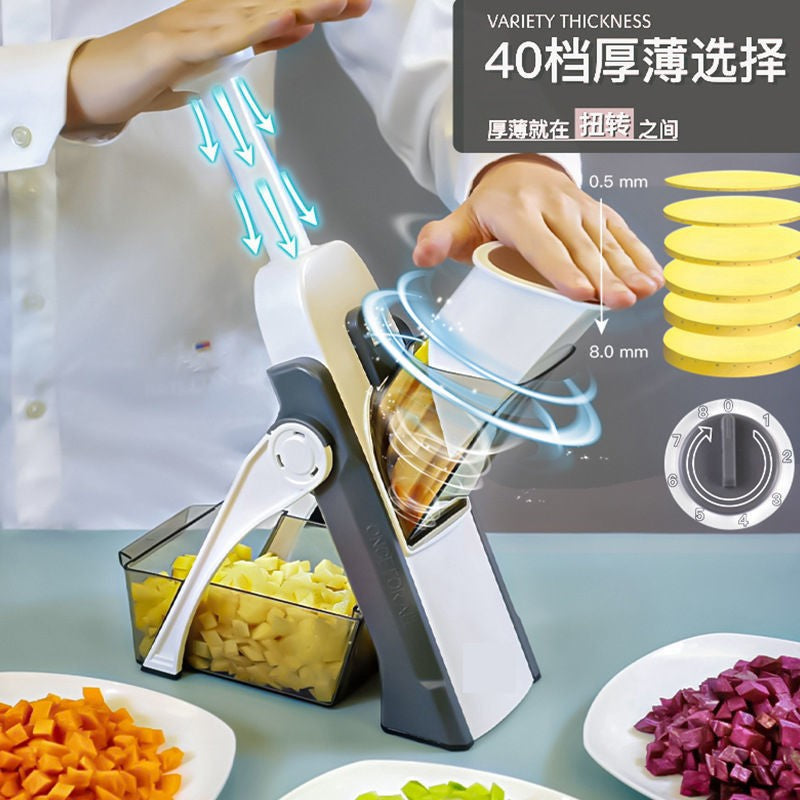 kitchen french fries shredding artifact potato radish diced vegetable cutter