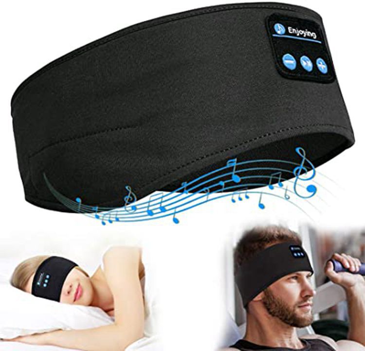 Hot Selling Bluetooth Music Sleeping Eye Mask Headband Bluetooth Sports Headscarf Call Headband Yoga Headwear