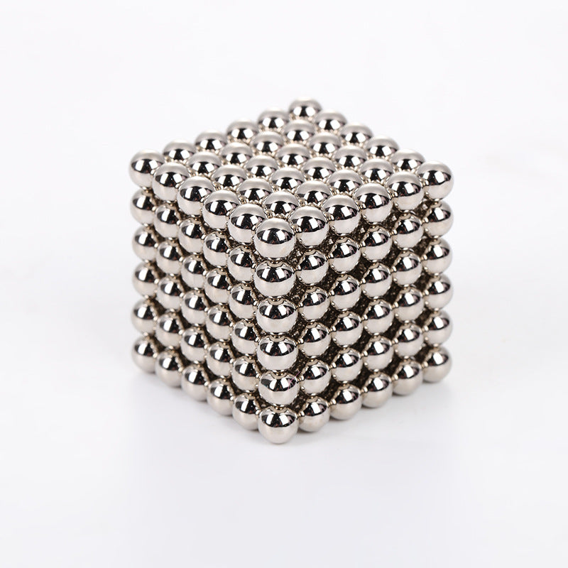 5mm216pcs Color Magnetic Ball Bucky Ball Magnetic Ball Magnetic Rubik's Cube Jigsaw Toy