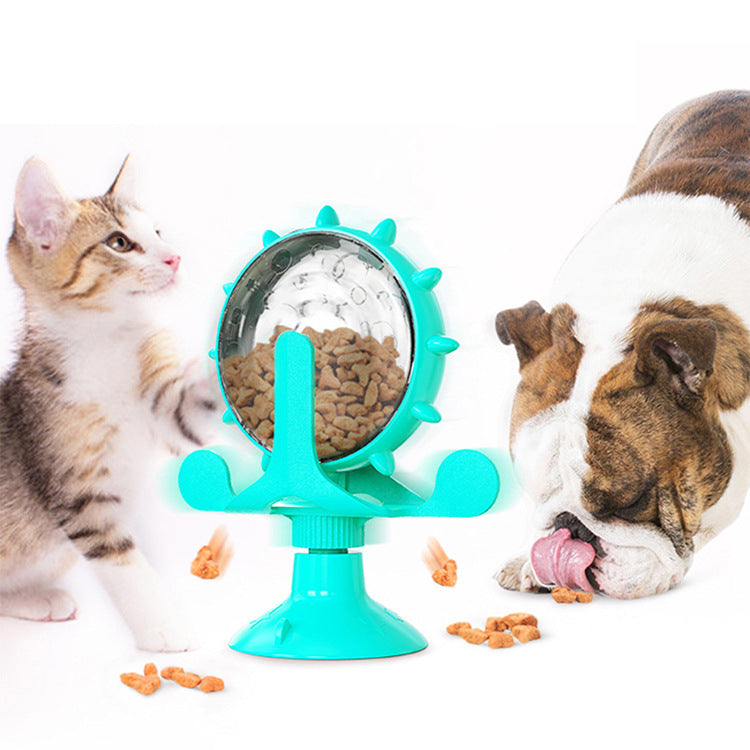 Pet Supplies Windmill Cats Dogs Toys Cat Supplies Funny Cat Leaking Ball Automatic Feeder