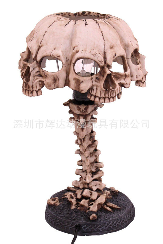 New creative skull table lamp home decoration desktop ornaments Halloween horror props