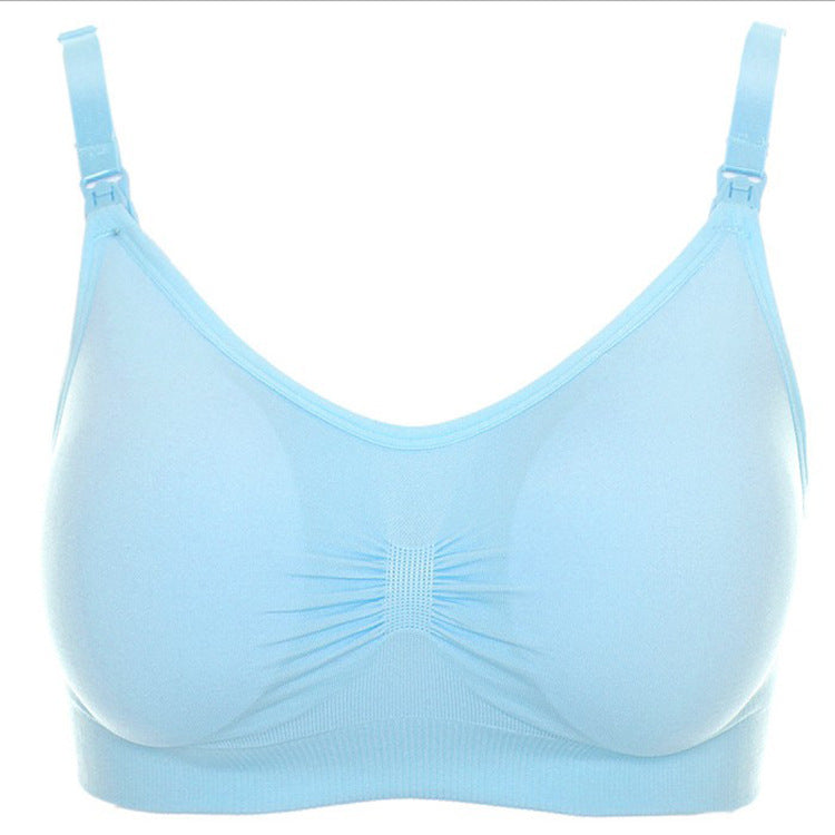 Summer Breastfeeding Bra No Steel Ring Breastfeeding Underwear Foreign Trade Large Size Pregnant Women's Underwear Close-fitting Comfortable Pregnant Women's Bra