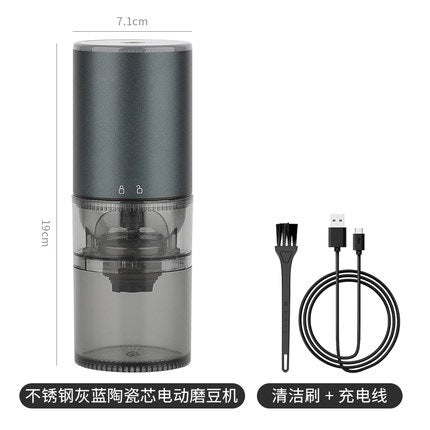 Electric grinder, hand-cranked coffee machine, outdoor manual grinder