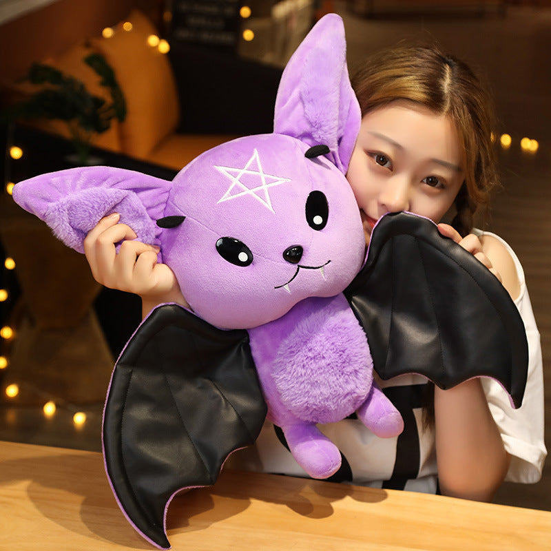 Devil Bat Doll Plush Toy Halloween Doll Children Doll