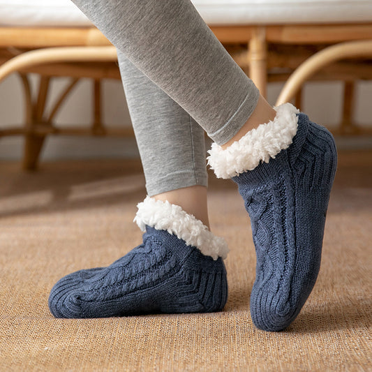 Floor socks adult women's home confinement socks snow socks sleep carpet socks leg sets slippers socks men's non-slip