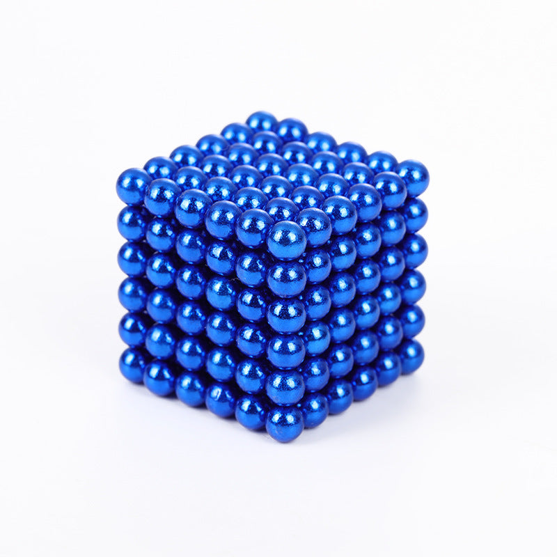 5mm216pcs Color Magnetic Ball Bucky Ball Magnetic Ball Magnetic Rubik's Cube Jigsaw Toy