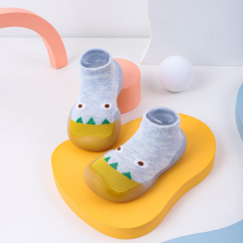 Baby shoes 1-3 years old children's breathable cotton socks shoes for children and infants indoor home soft-soled toddler shoes