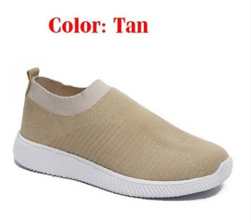 Flying woven socks women's shoes sports shoes