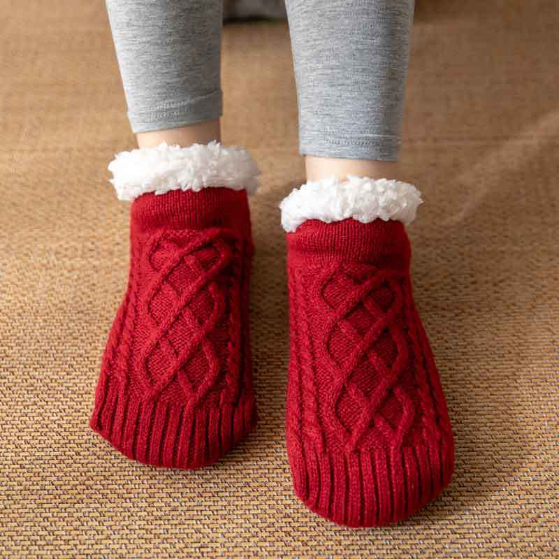 Floor socks adult women's home confinement socks snow socks sleep carpet socks leg sets slippers socks men's non-slip