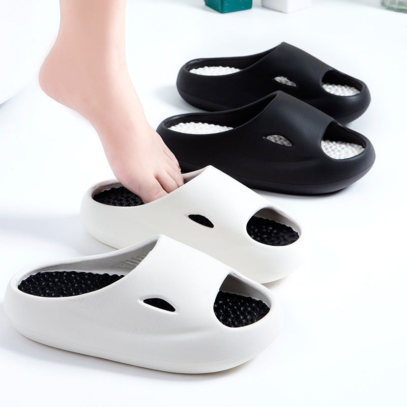 5CM Thick Bottom Slippers Summer Outdoor Wear Two-color Beach Shoes