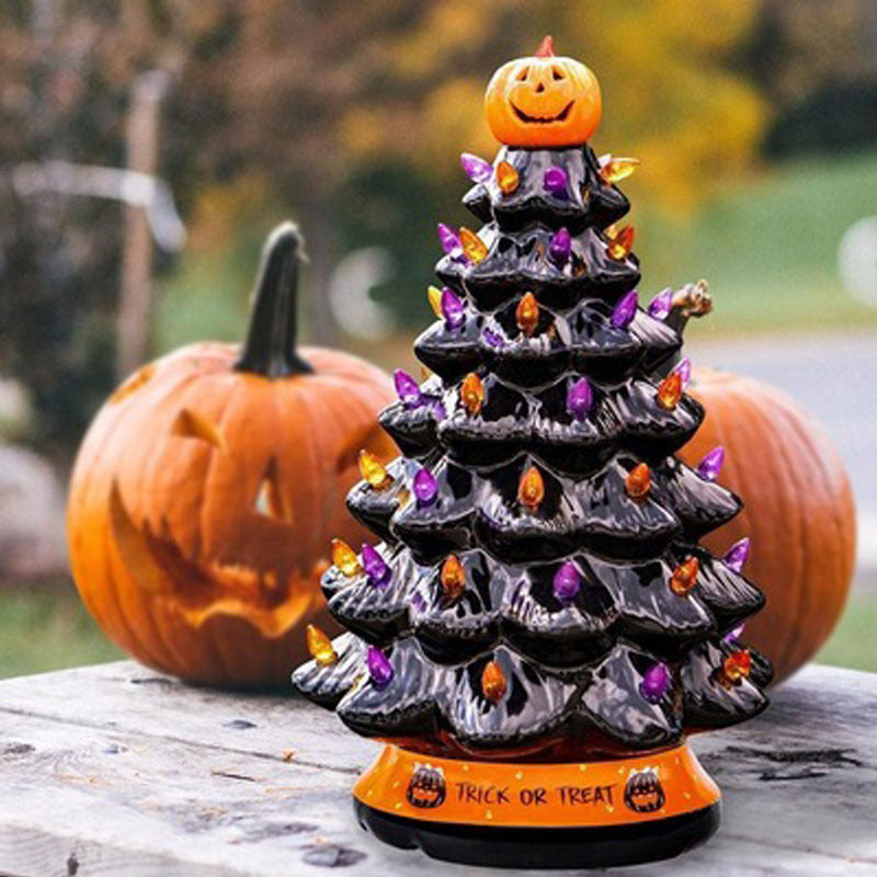 Halloween tree Halloween glowing decoration ornaments Halloween tree gifts