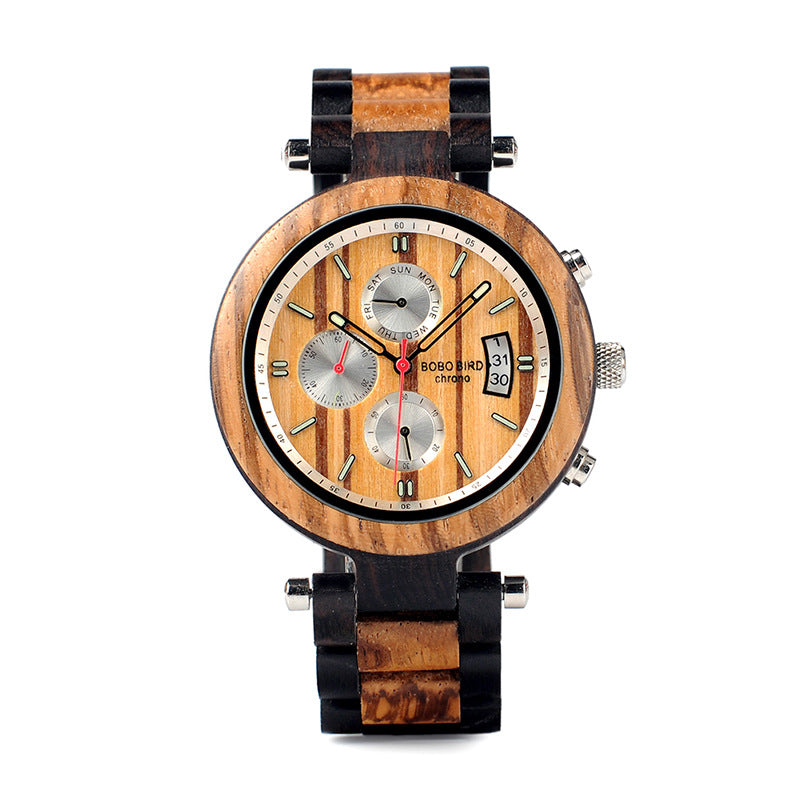 BOBO BIRD multifunctional wooden watch