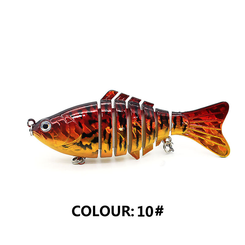 Luya Bait 10CM/15.7G Multi-section Fishing Bait Bionic Bait All Waters Fishing Bait Outdoor Fishing Supplies