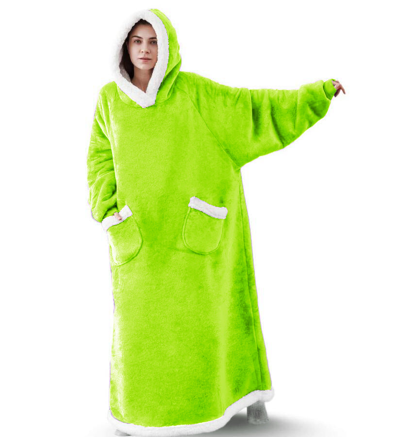 Blanket hooded pullover TV blanket pajamas sweater