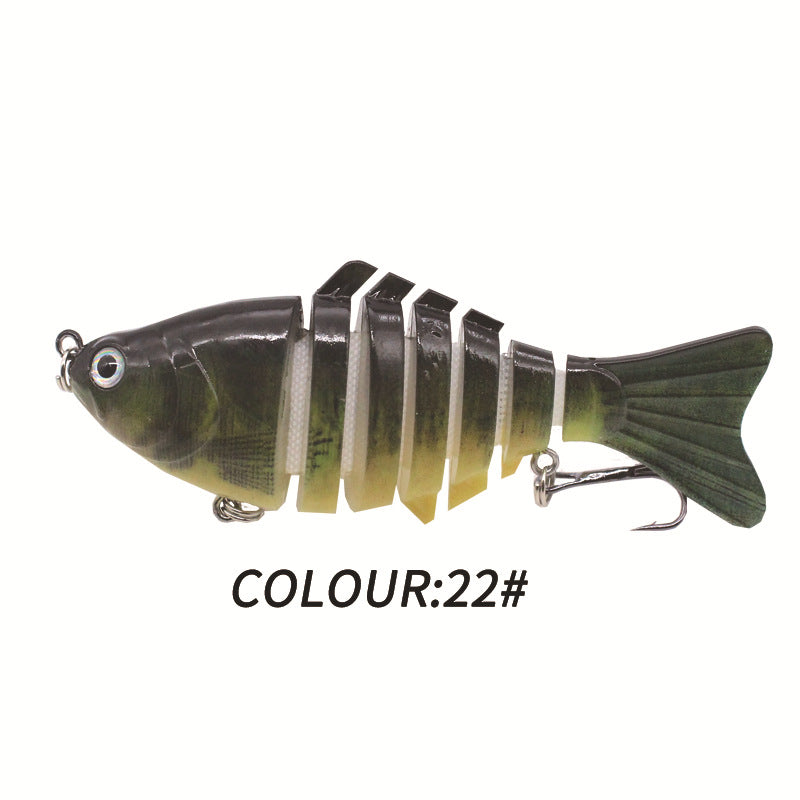 Luya Bait 10CM/15.7G Multi-section Fishing Bait Bionic Bait All Waters Fishing Bait Outdoor Fishing Supplies