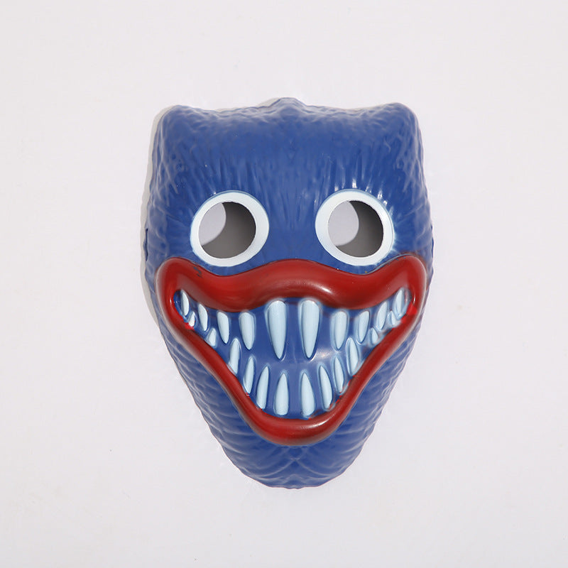 Cross-border new product luminous mask Poppy children poppy Poppy cool mask cyberpunk Halloween mask