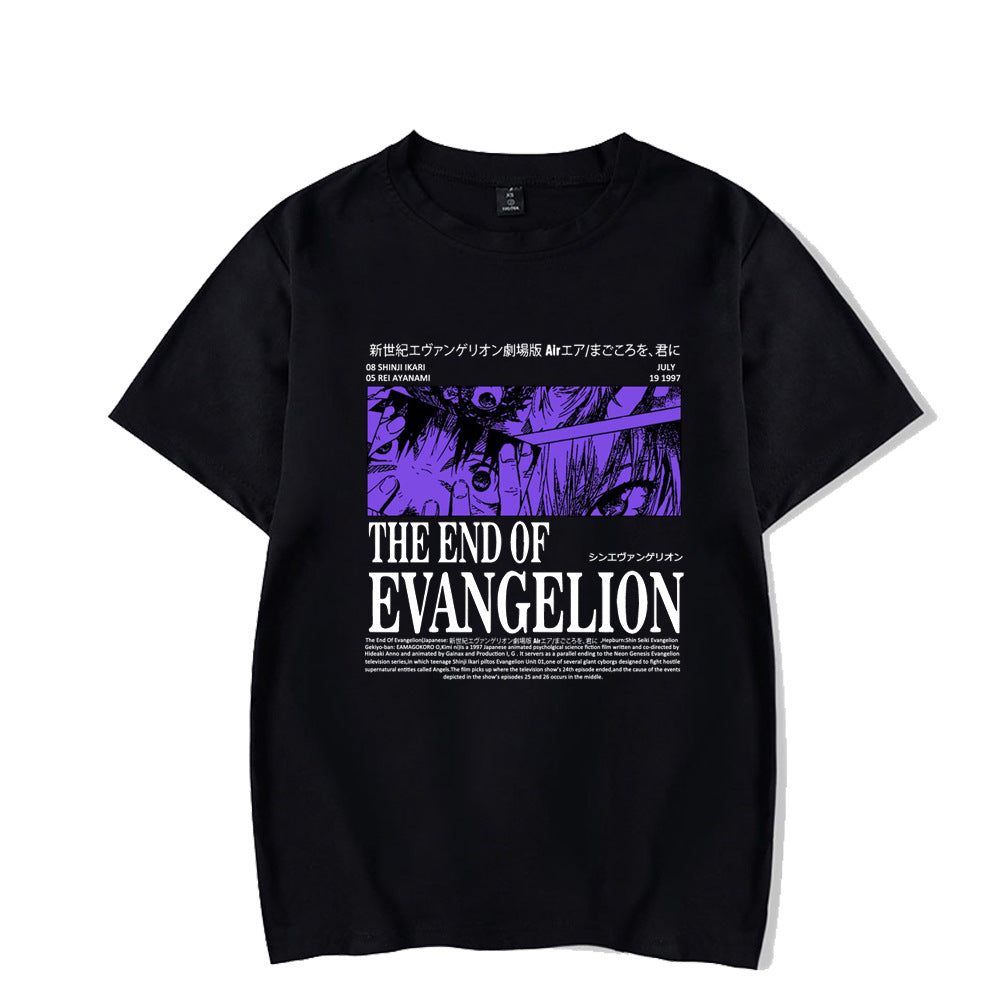 Evangelion Ayanami zero short-sleeved top men's and women's T-shirt