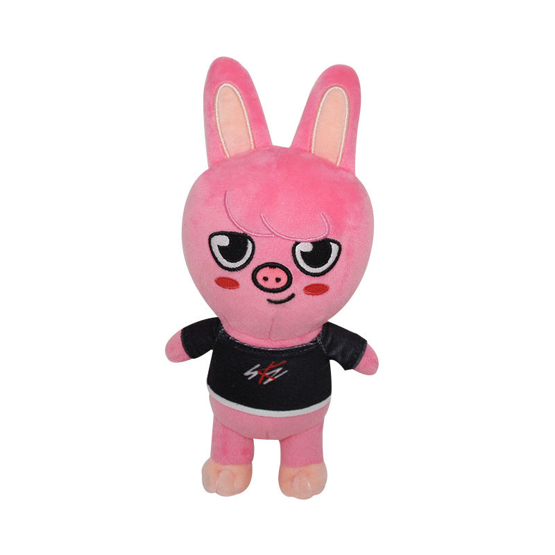 Spot cross-border new doll skzoo plush Stray children Leeknow Hyunjin doll toy