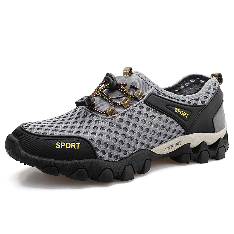 Mesh running outdoor sports casual men's shoes