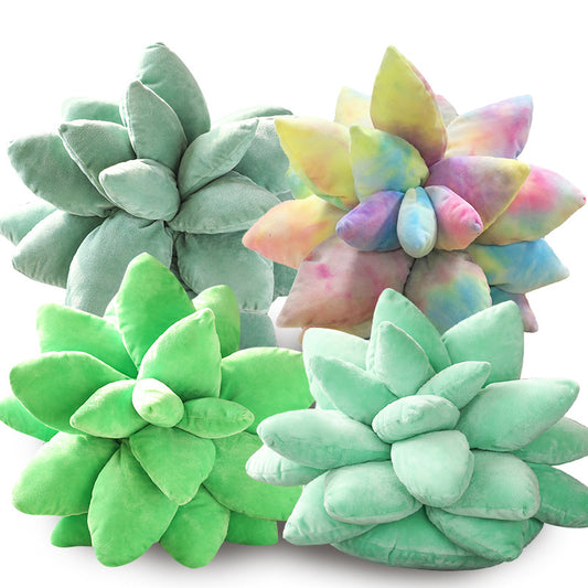 ins cross-border net red simulation Succulent pillow succulent pillow plush toy children's gift