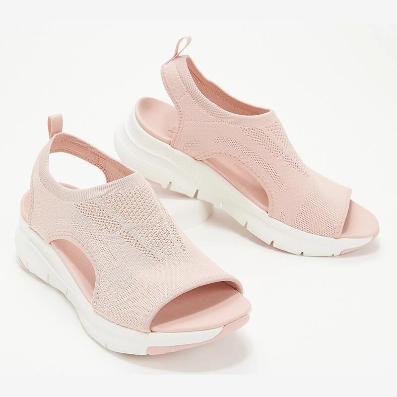 New style mesh thick-soled soft-soled casual sports women's shoes