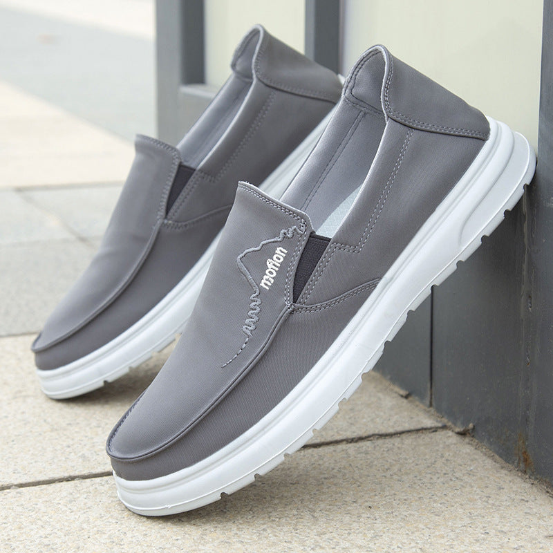 Men's Slip-On lightweight Soft Sole casual Canvas Shoes