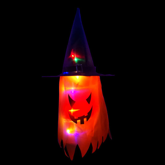 Halloween hats Halloween party decoration props LED glowing witch hat magician witch hat wizard hat