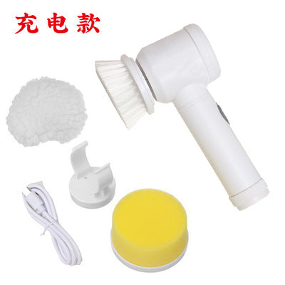 Electric cleaning pool dishwashing artifact multifunctional household floor brush wireless bathroom kitchen tile bathtub