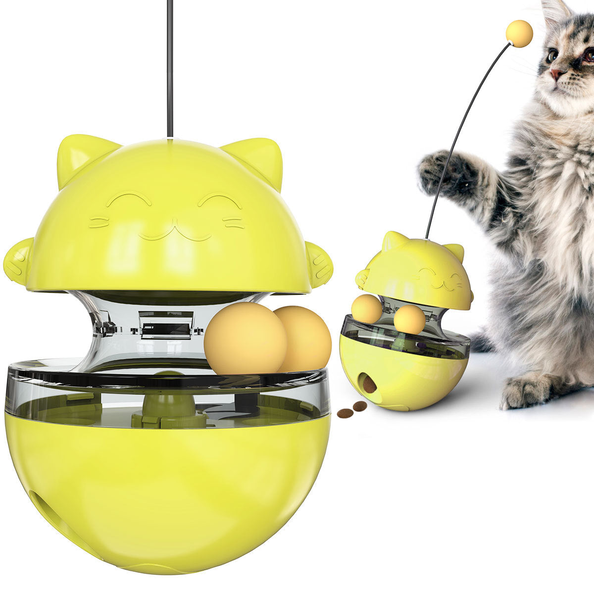 Pet supplies new product explosion model electric vocal tumbler laser infrared ray tease cat toy