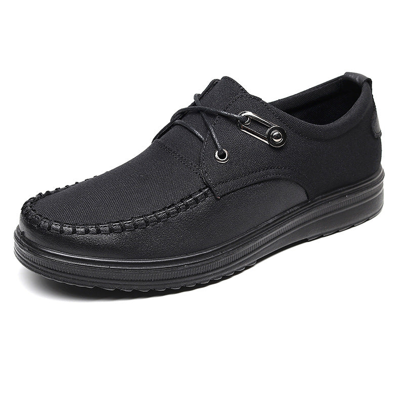 Low-top casual soft-soled men's single shoes