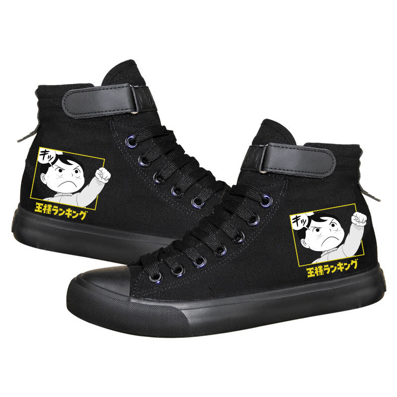 Cross-border New Velcro Canvas Porgy Prince Kak Anime Shoes