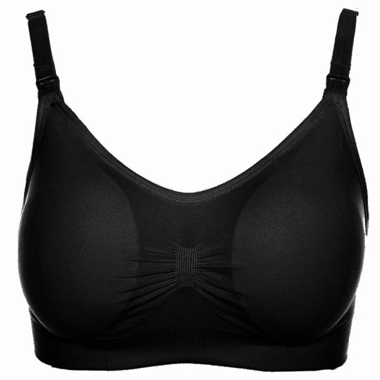 Summer Breastfeeding Bra No Steel Ring Breastfeeding Underwear Foreign Trade Large Size Pregnant Women's Underwear Close-fitting Comfortable Pregnant Women's Bra