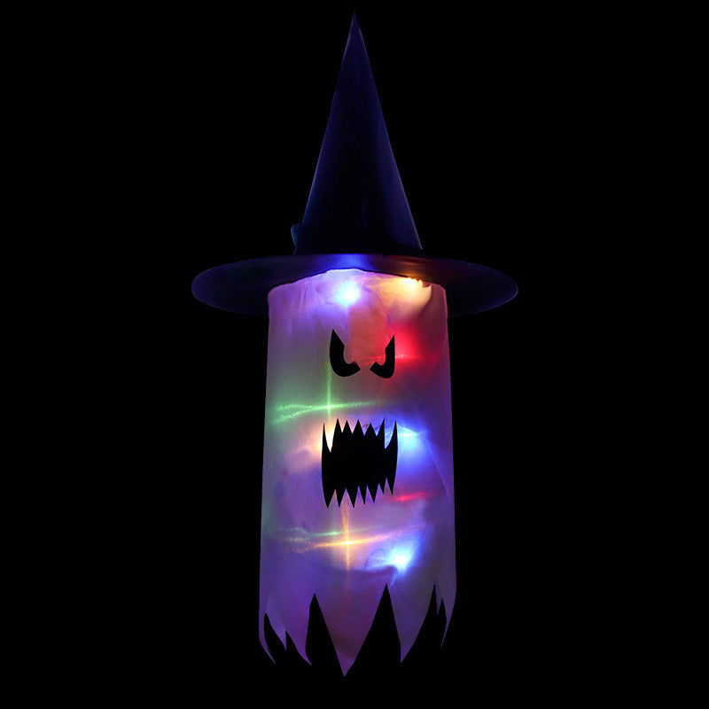 Halloween hats Halloween party decoration props LED glowing witch hat magician witch hat wizard hat