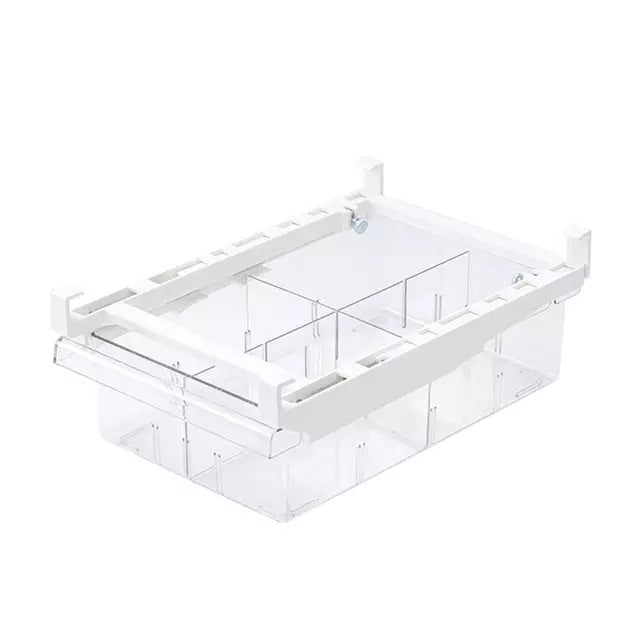 Refrigerator Drawer Organizer Bin Transparent Fridge Storage